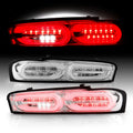 Chrome LED Tail Lights Brake Lamp Pair P561