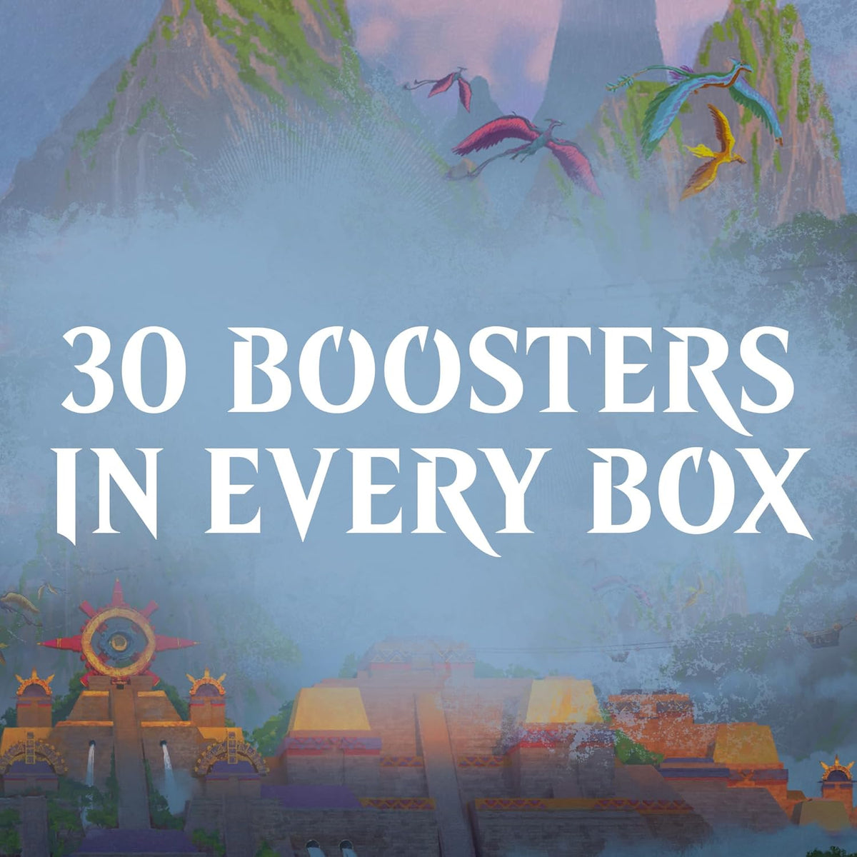 30 Booster Set + 1 Box Topper Card (361 Magic Cards) U7900