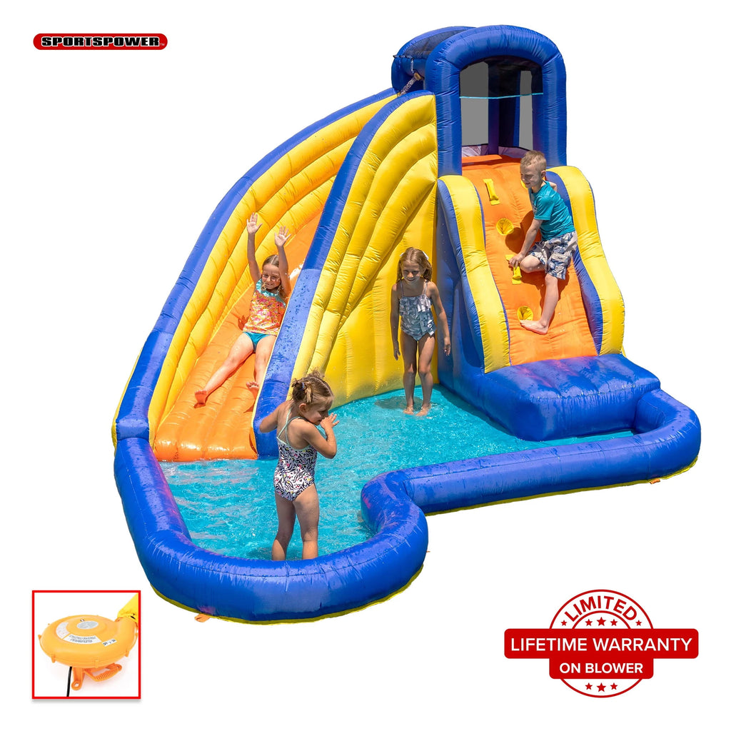 Inflatable Water Slide with Heavy Duty Blower W767