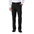 Black Stretch Cargo Pant V674