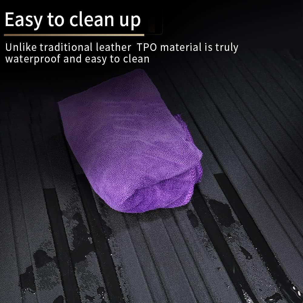 Black Cargo Liners Trunk Tray Mat T184
