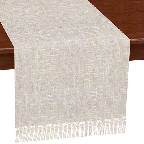 Burgundy 14 x 72 inches Lined Table Runner C65829