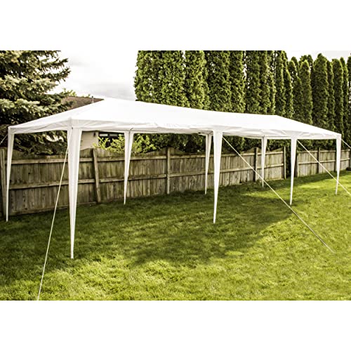 30' x 10' Heavy Duty Canopy Tent with Waterproof Sidewalls J6711