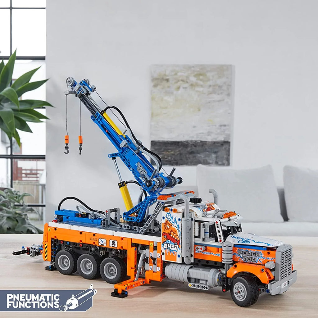 Heavy-Duty Tow Truck with Crane Y1845