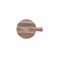 Round Cutting Board 23cm Dark Z226
