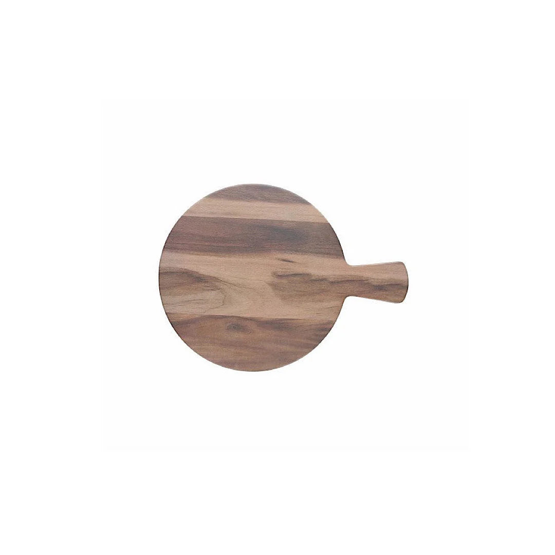 Round Cutting Board 23cm Dark Z226