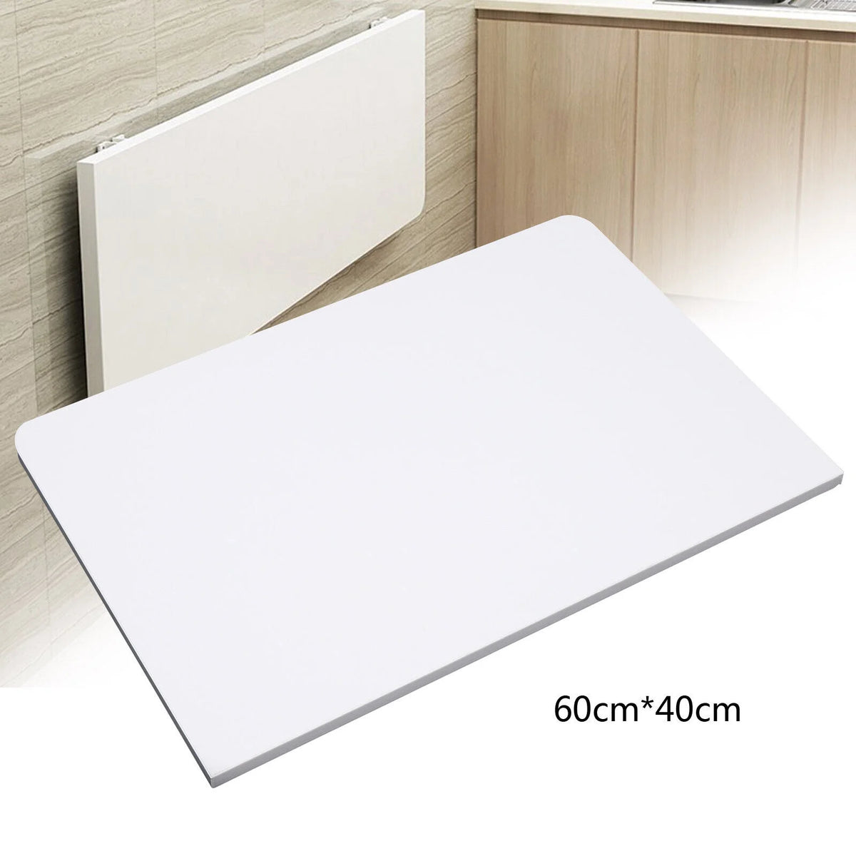White Folding Wall Mounted Desk Y860