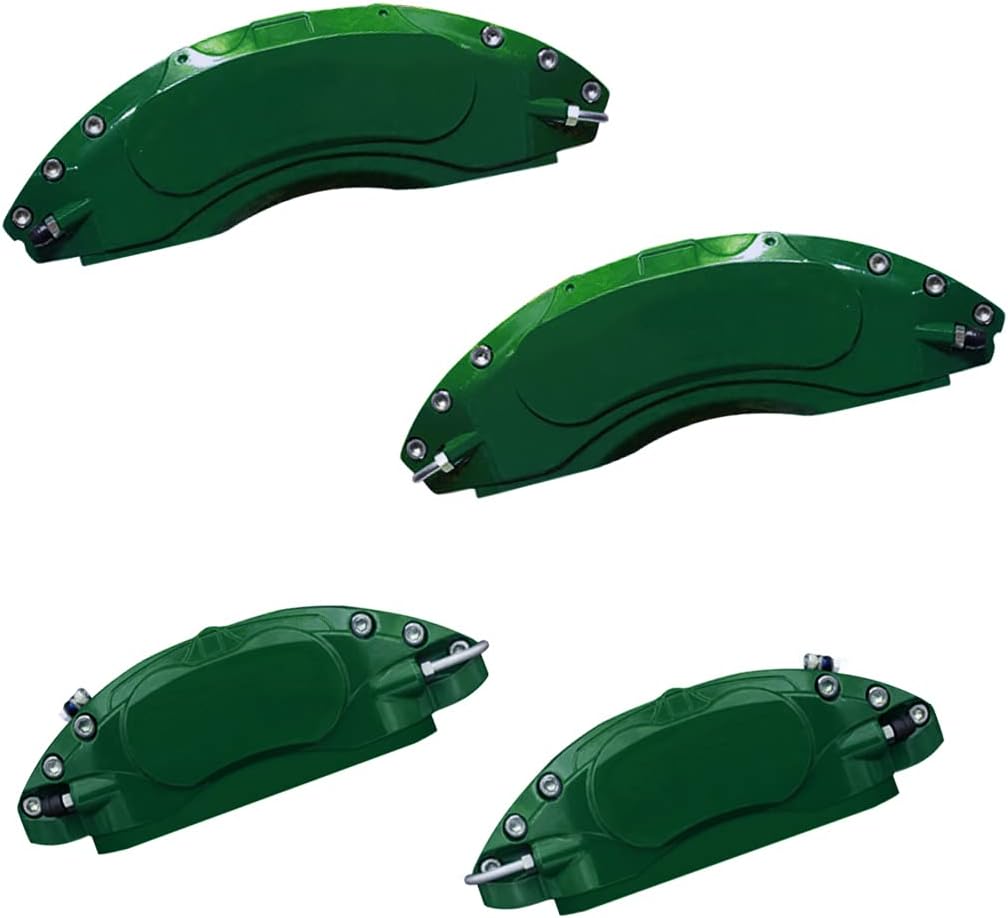 Aluminum Red Caliper Covers Front Double Piston R414