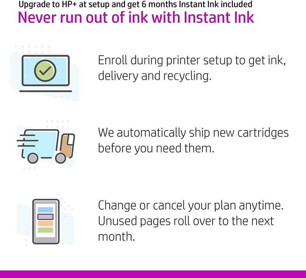 HP DeskJet 4155e All-in-One Wireless Color Printer Z36253