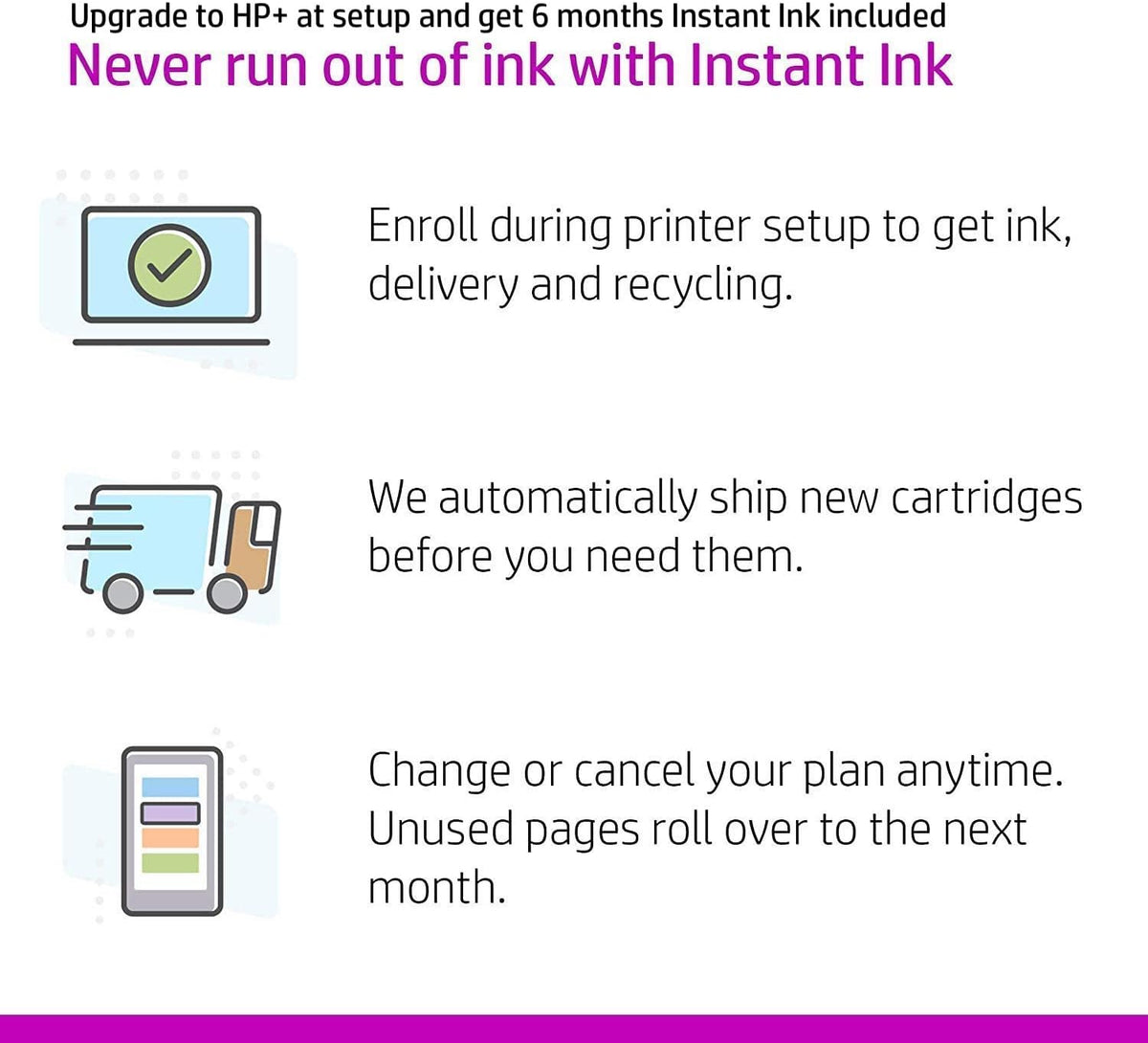 HP DeskJet 4155e All-in-One Wireless Color Printer Z36253