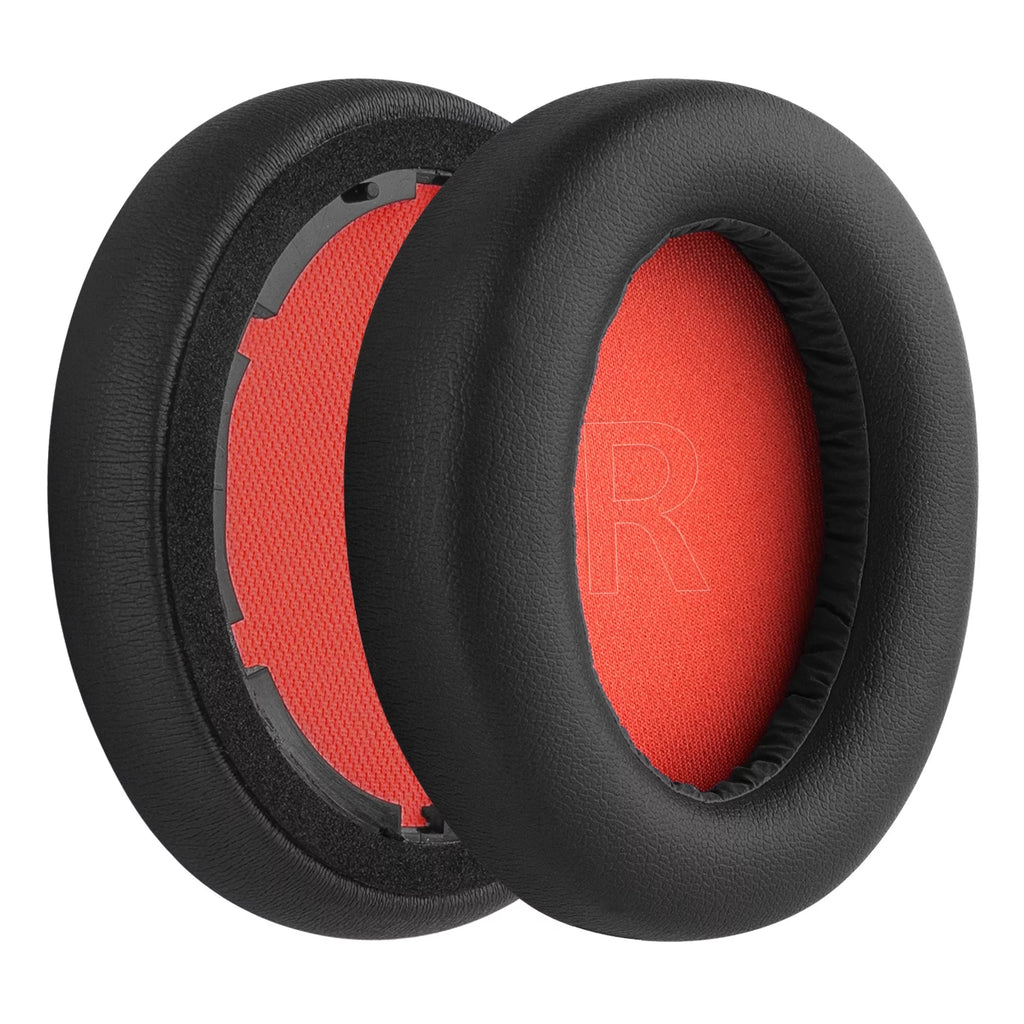Replacement Ear Pads for Headphones (Black / Red) T56986