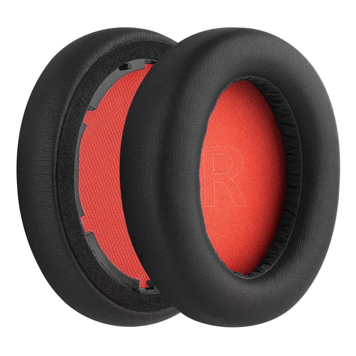 Replacement Ear Pads for Headphones (Black / Red) T56986