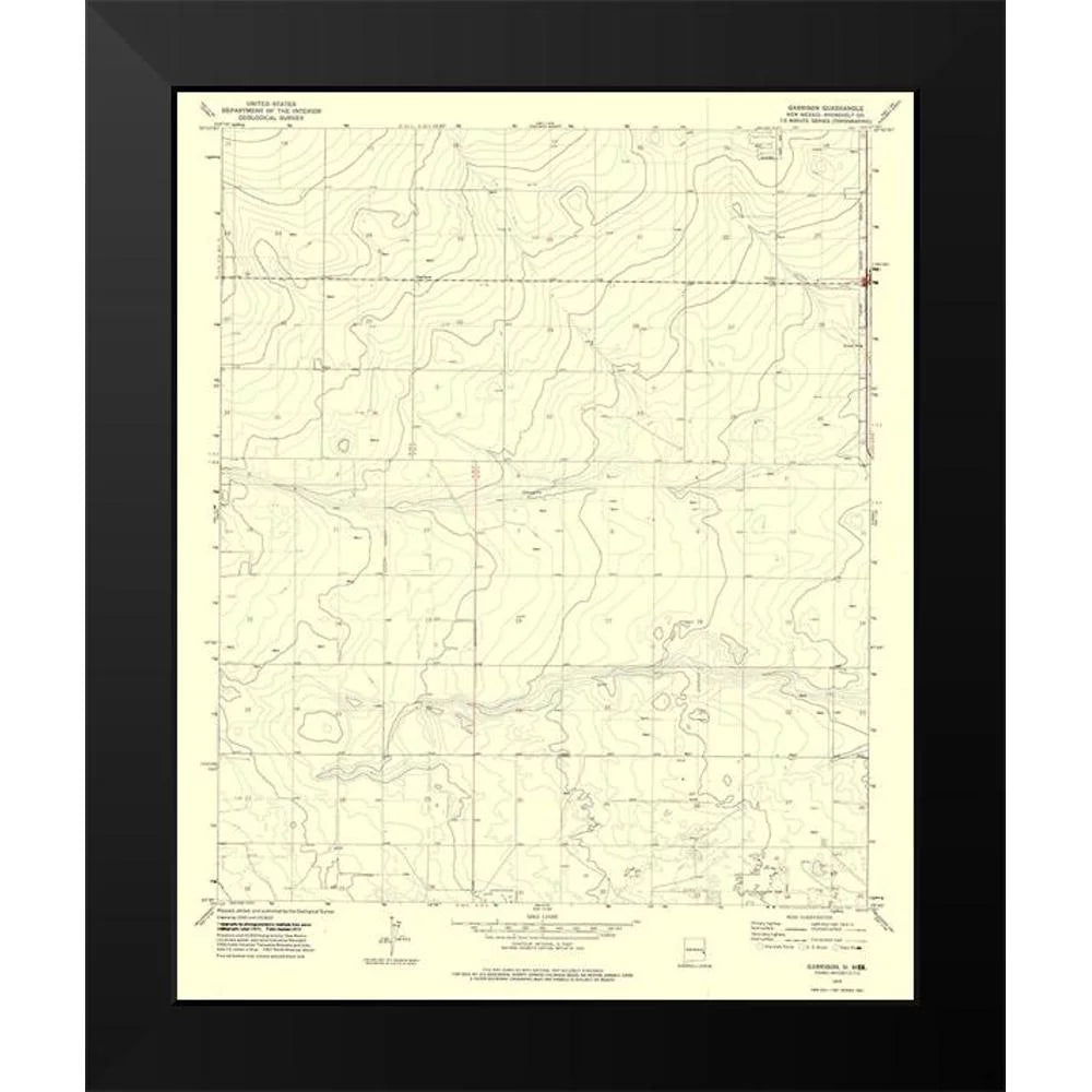Black Modern Framed Art Print B81240
