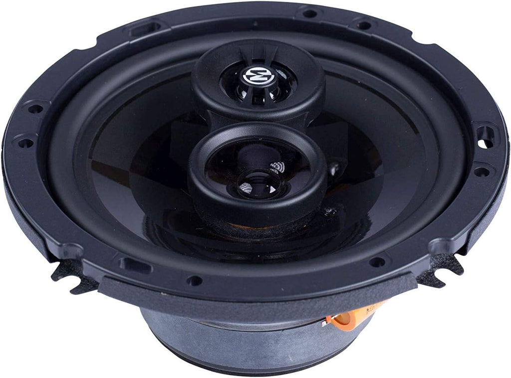 6.5 Inch 3 Way 50 Watt RMS 100 Watt Peak Car Audio Coaxial Speaker System Pack of 2 Z73197