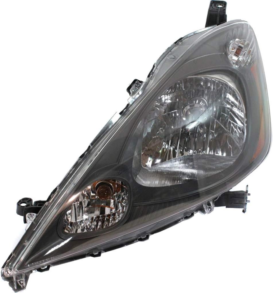 Passenger Side Halogen Headlight Assembly for Honda Fit 2009-2013 N67580