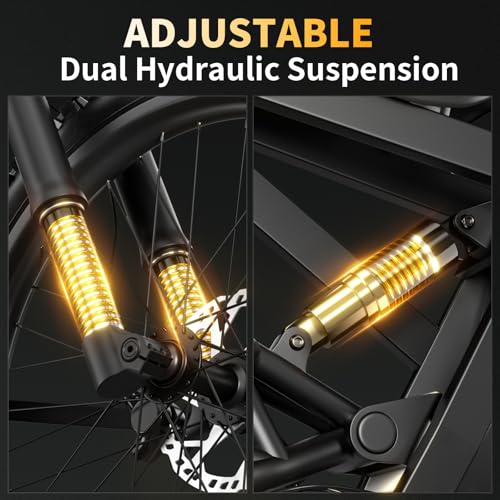 Electric Dirt Bike with 1440Wh Battery 30AH, 25 Inch Fat Tire E130