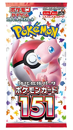 Pokemon Card 151 Booster Box 20 Packs T93017
