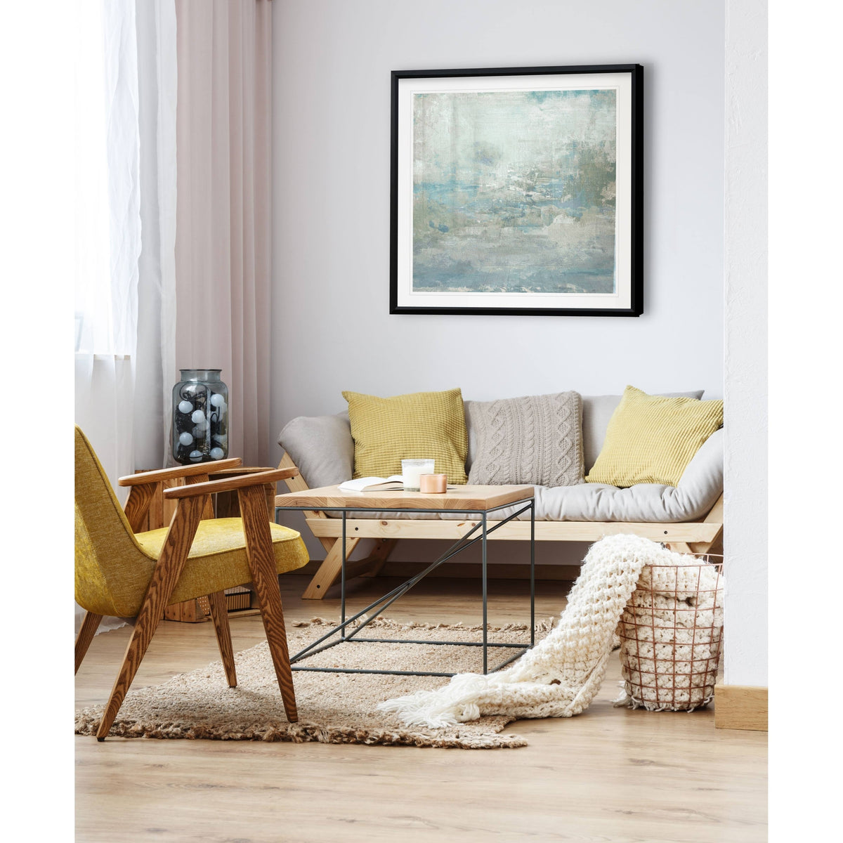 Framed Giclee Print 16x16 L209958
