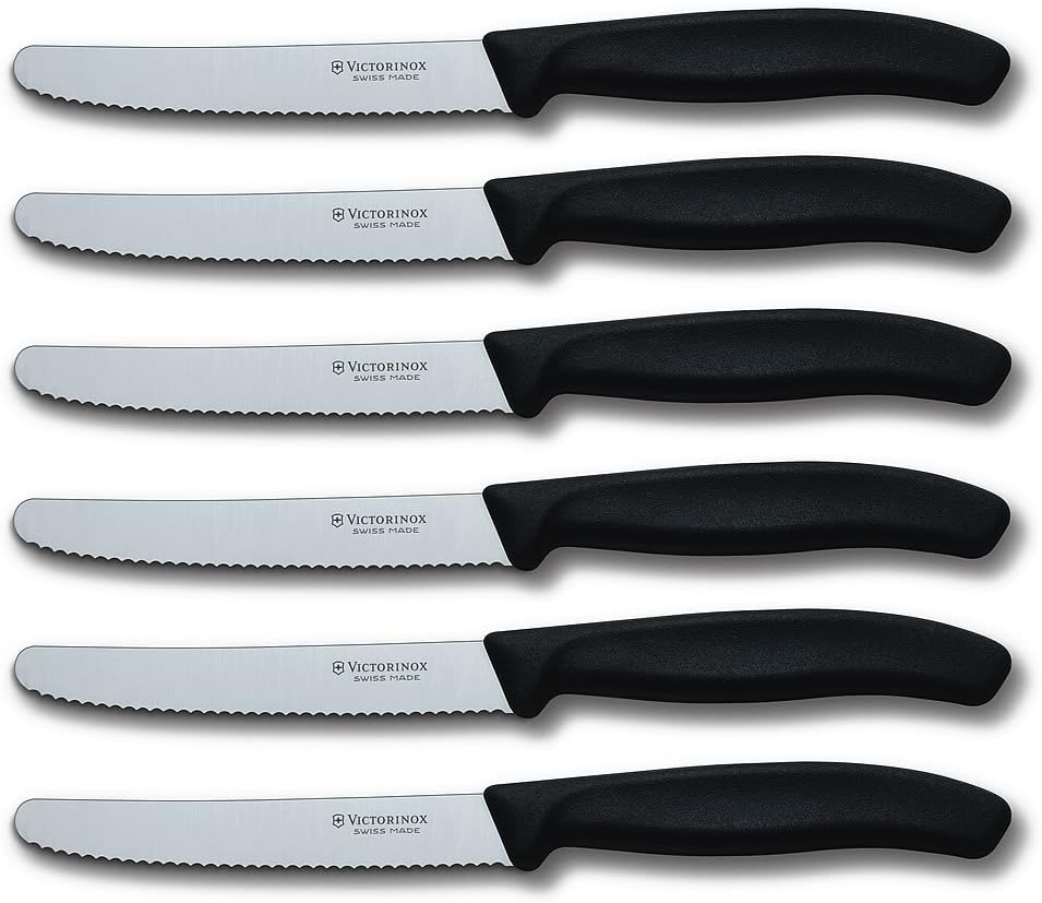 6-Piece Serrated Steak Knife Set E18604