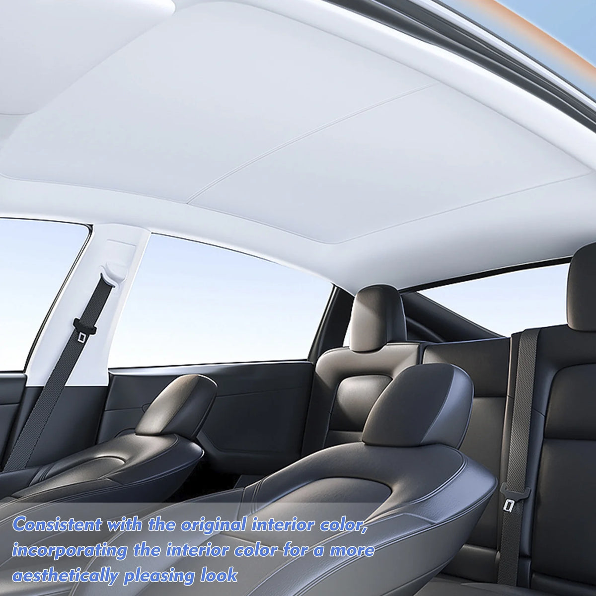 Foldable Roof Sunshade for Tesla Model Y V998