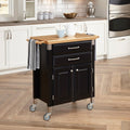 White Prep & Serve Cart N545