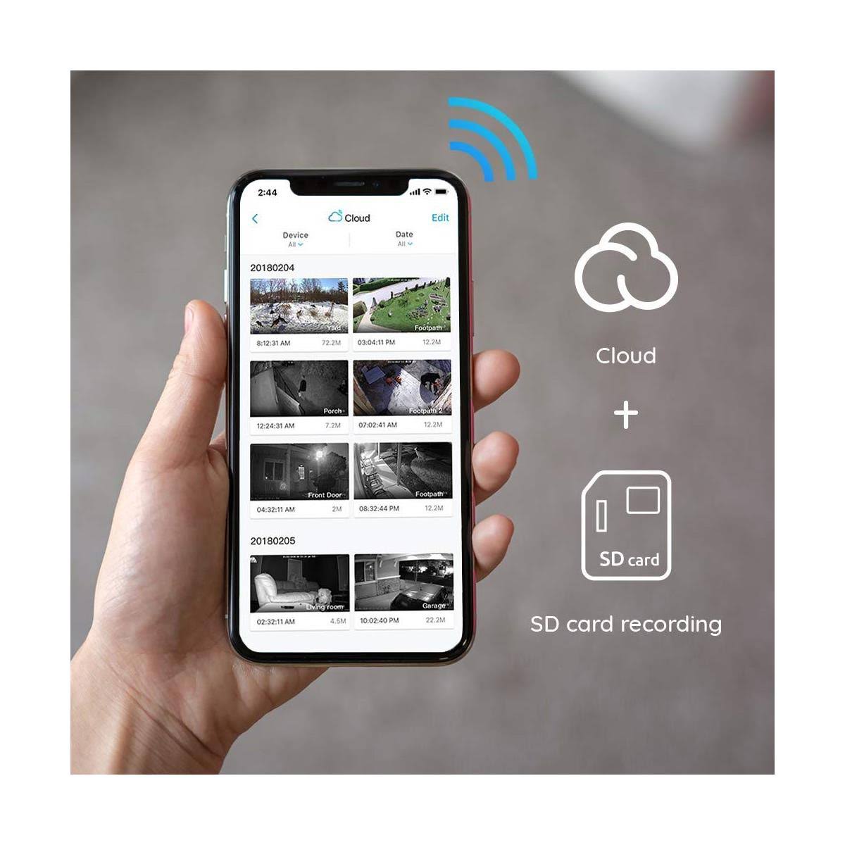 Outdoor Wireless Security Camera L8136
