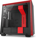 Yellow/Blue ATX Mid-Tower PC Gaming Case with Tempered Glass Panel V292165