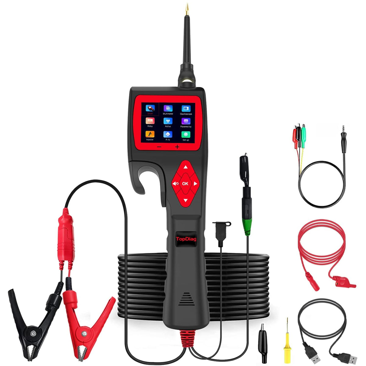 Circuit Tester Automotive 9~30V Electrical Tester with Multimeter Tester/Relay Tester Z480283