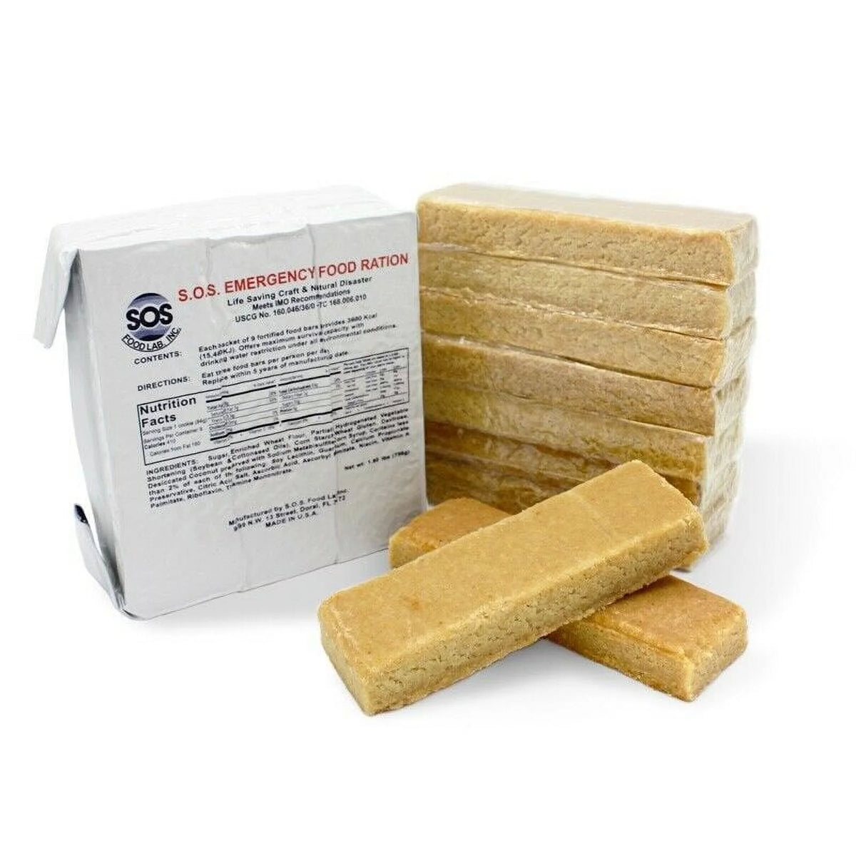 Emergency 3600 Calorie Food Bar D137