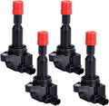 Ignition Coil Pack of 4 for 2007 2008 Honda Fit 1.5L L4 T589
