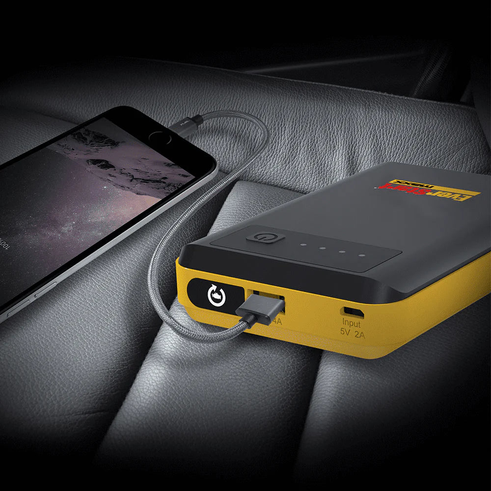12V Lithium Ion Jump Starter and Portable Power Pack Y9656