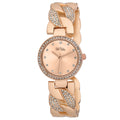 Rose Gold 26mm Crystal Bezel Bangle Watch V844647