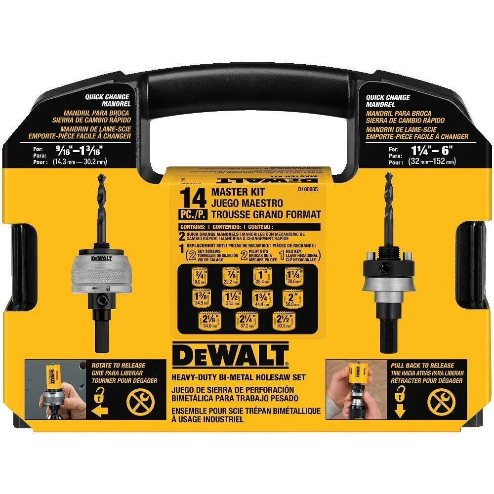 14 Piece Hole Saw Kit X9879