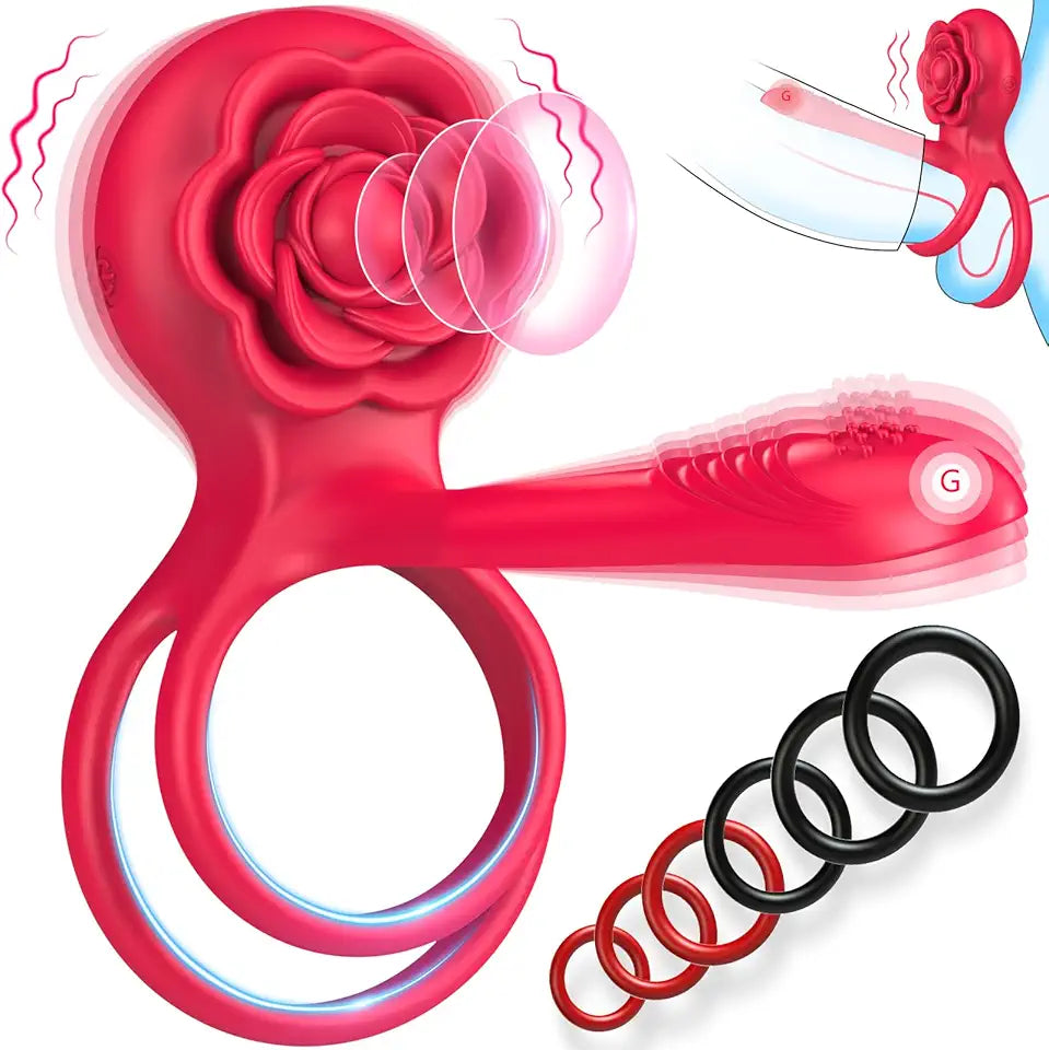 Vibrating Cock Ring with 10 Vibration Modes I827025