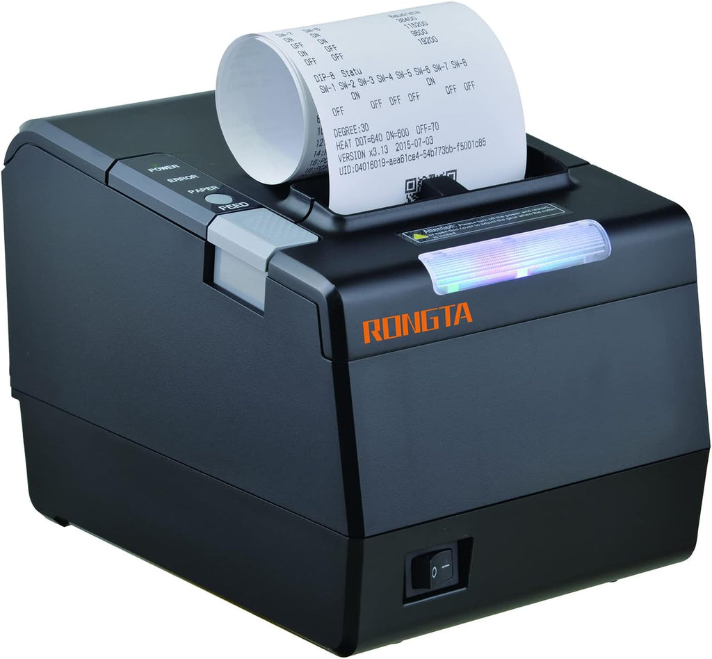 80MM Direct Thermal Receipt Printer with Auto Cutter W367