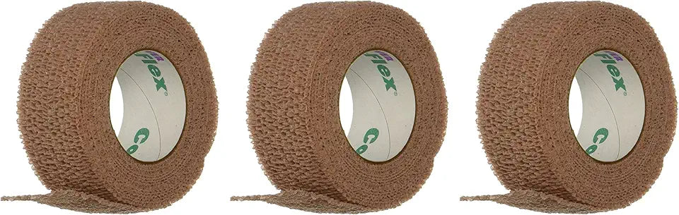 Tan Latex Bandage, 1" x 5 yd, Pack of 30 Y130