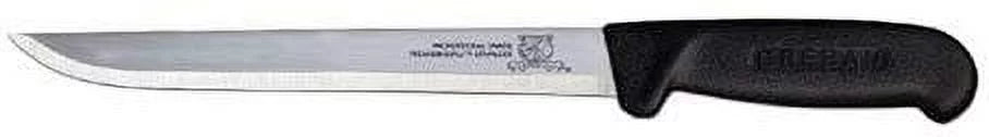 Fillet Knife with 8-Inch Straight Blade and Black Handle F366