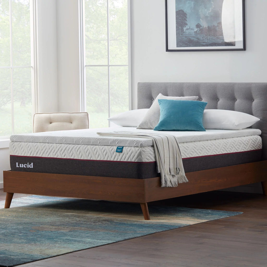 2" Cooling Gel Memory Foam Mattress Topper with Cover, Full N667031