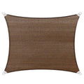 Brown Rectangle Sun Shade Sail P381