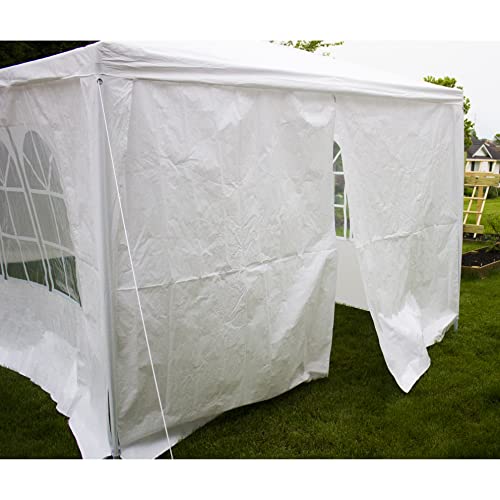 30' x 10' Heavy Duty Canopy Tent with Waterproof Sidewalls J6711