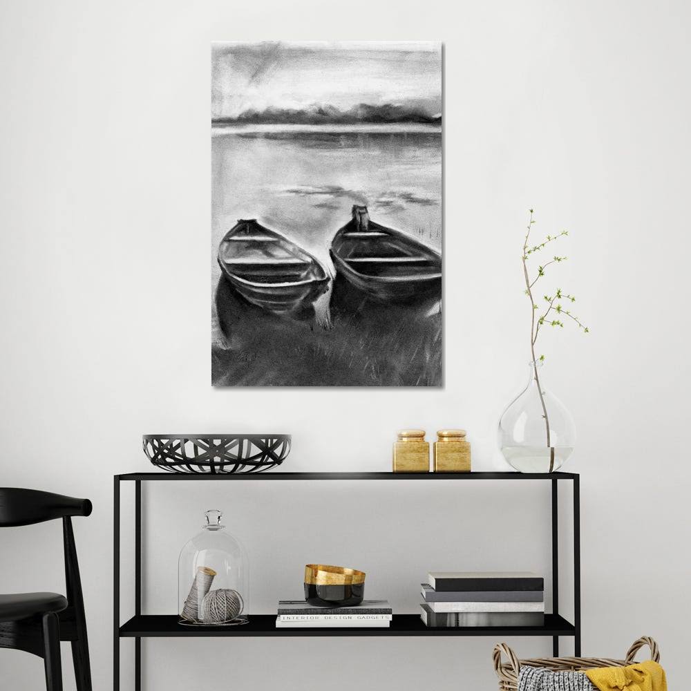 Canvas Art Boat Print D46410