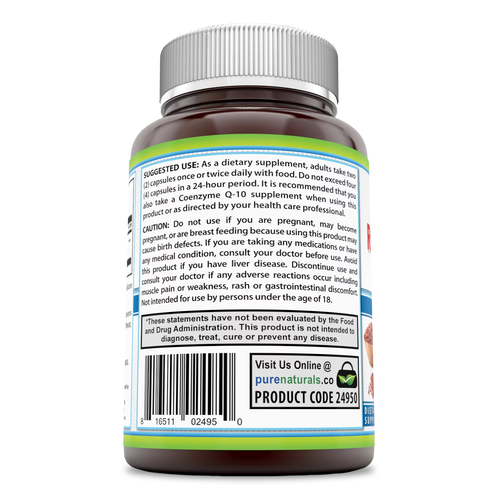 1200 mg Red Yeast Rice Powder Dietary Supplement, 480 Capsules N38888
