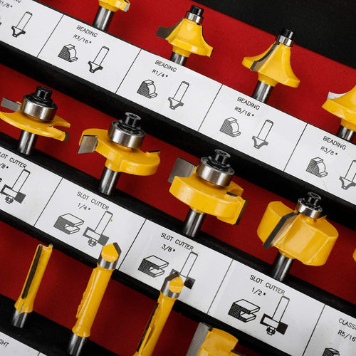 100pcs Tungsten Carbide Router Bit Set T508