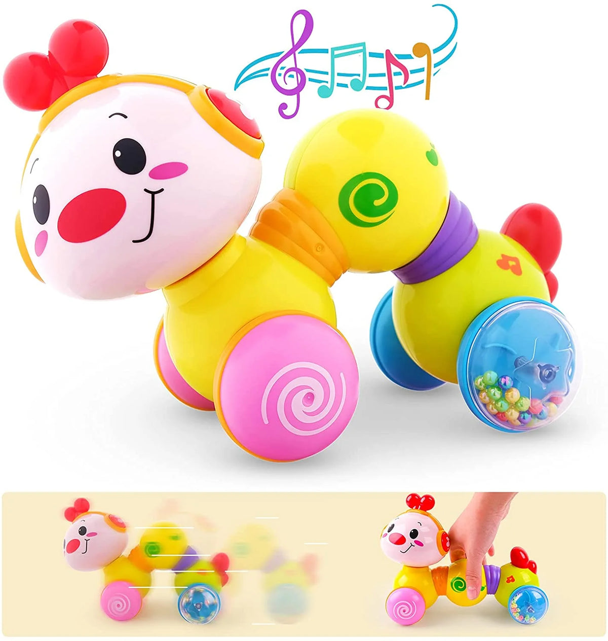 Infant Musical Crawling Toy with Light Up U81598