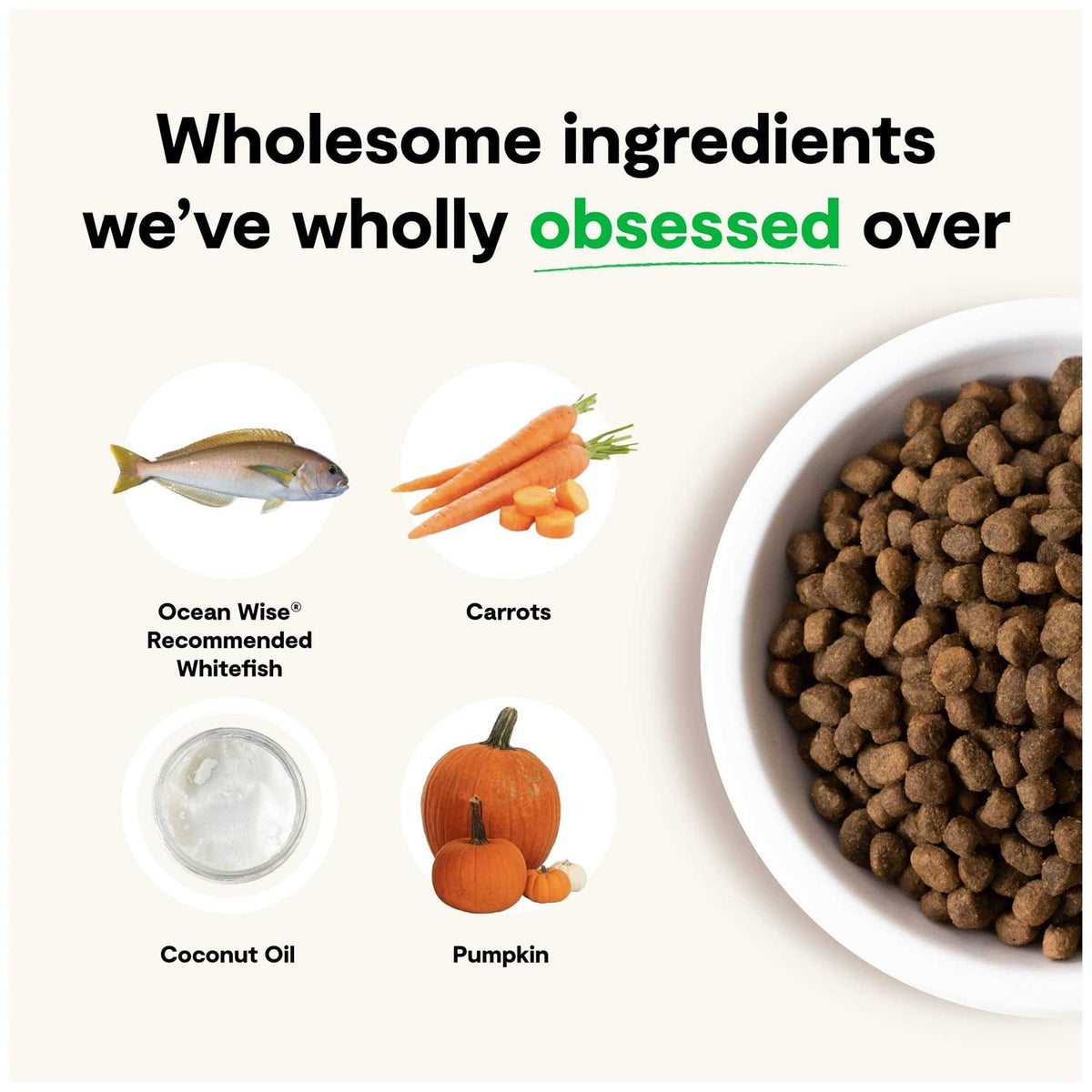 Grain Free Whitefish Dry Dog Food G185