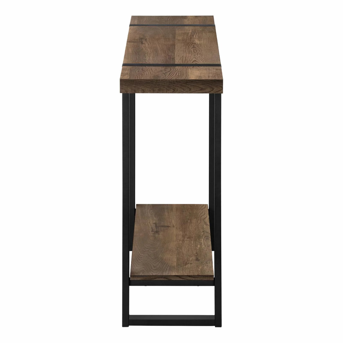 Black Narrow Metal Accent Table S773537