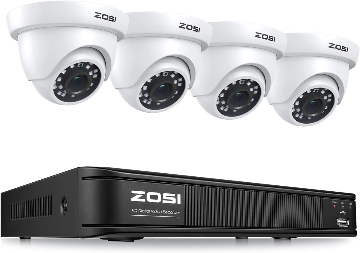 16 Channel 1080p CCTV Dome Camera System with 4TB Hard Drive B742976