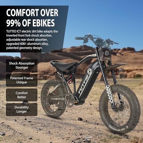 60V 20" Fat Tire Electric Motorcycle Q52571