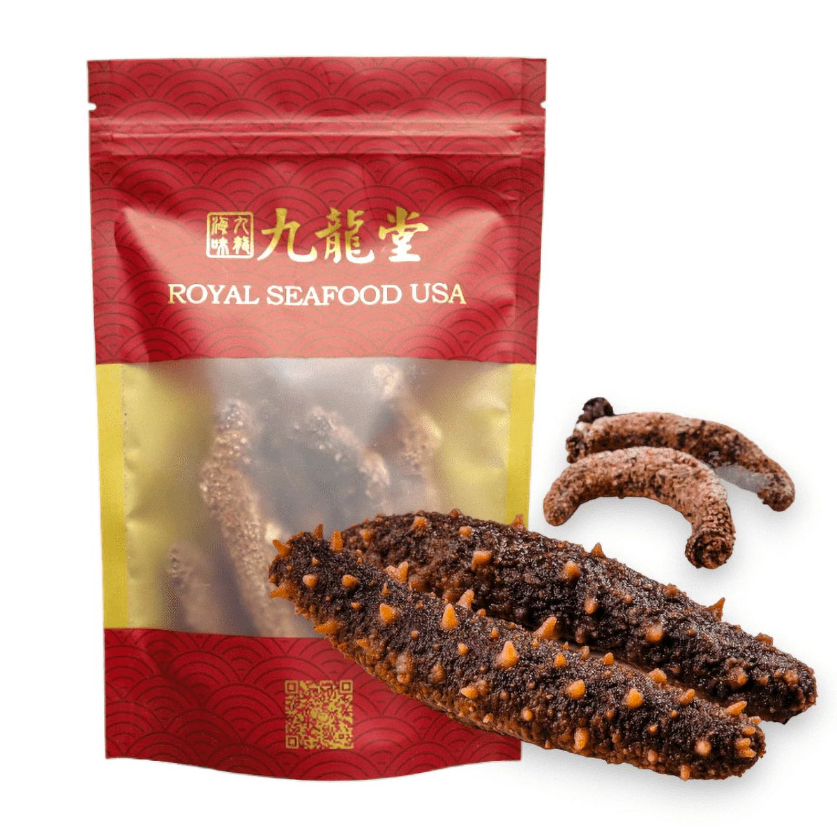 Dried Wild Caught Sea Cucumber Medium Size 5-7 pieces 4oz Y398