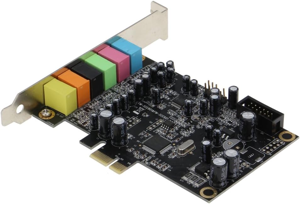 PCIe 7.1 Channel Sound Card with SPDIF Bracket D974